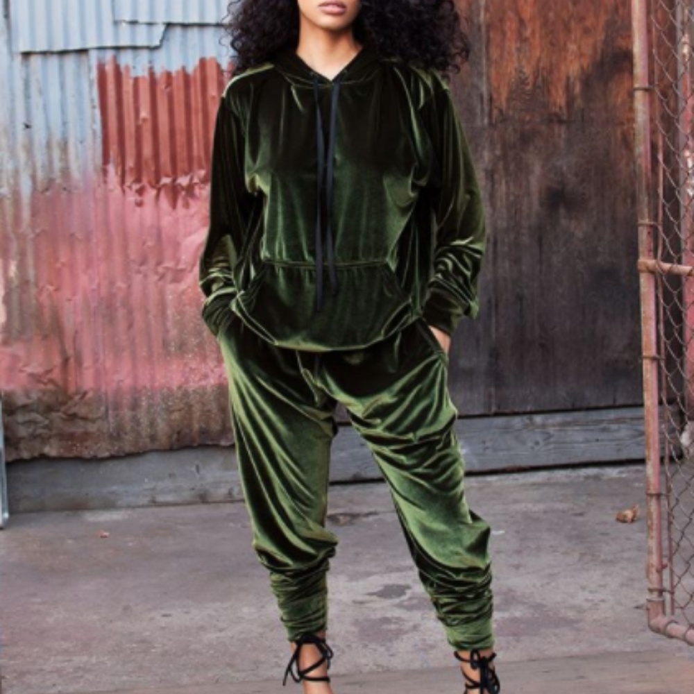 Boyfriend Hoodie and Sweat Pant Set